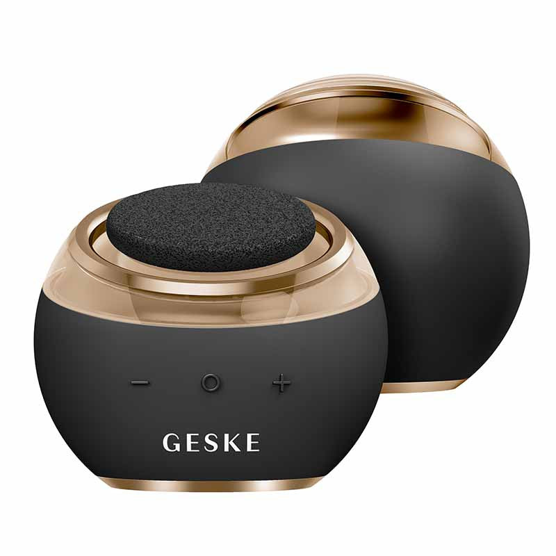 Geske SmartAppGuided™ Electric Pumice Foot Smoothing 8 In 1 Black GESKE